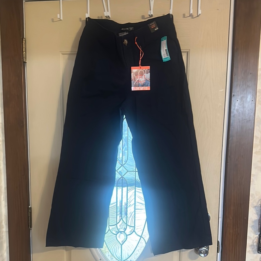 Veda High Rise Wide-Leg Pant Navy Size 16